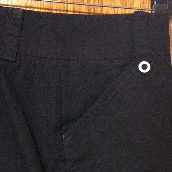 NWT Dockers Chinos Black Capris Size 12 - Picture 5 of 9